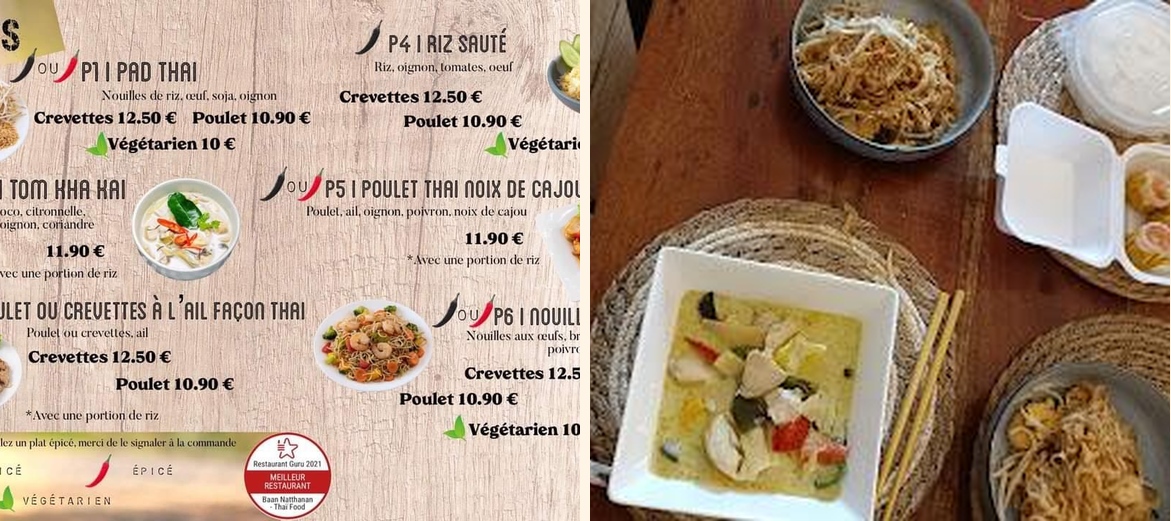 BAAN NATTHANAN - THAÏ FOOD À EMPORTER - Gallery Image 1